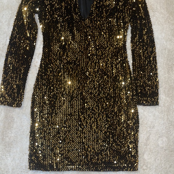 hot Miami style Sequins  Dress - Picture 3 of 4